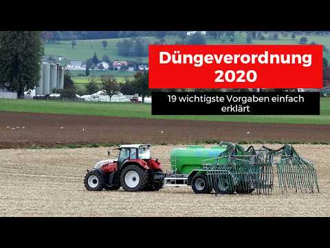 Düngeverordnung 2020: die 19 wichtigsten Vorgaben einfach & schnell erklärt