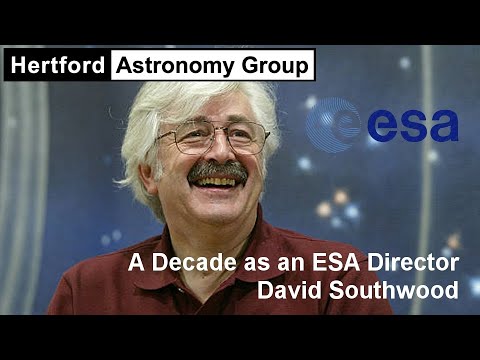 A Decade as an ESA Director - David Southwood