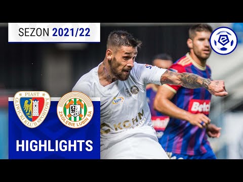 Piast Gliwice - Zagłębie Lubin 0:1 | SKRÓT | Ekstraklasa 2021/22 | 7. Kolejka