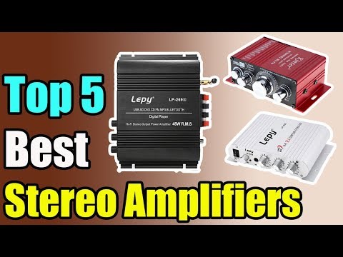 5 Best Stereo Amplifiers