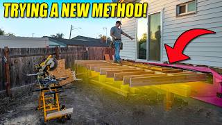 Building A 6x14' Deck Using NEW Methods! [#36]