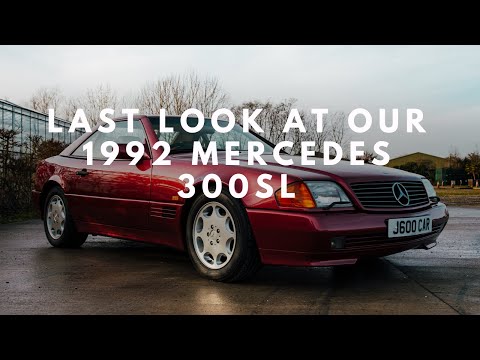 Last Look At Our 1992 Mercedes 300SL | Bridge Classic Cars