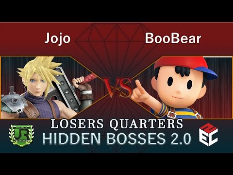 Hidden Bosses 2.0  LOSERS QUARTERS - Jojo (Cloud, Lucina) vs BooBear (Ness)