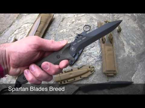 Spartan Blades Harsey Kukri Knife - 8 6/8" Blade Black Fixed Blade
