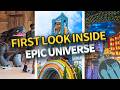 FIRST LOOK INSIDE Epic Universe Dark Universe Harry Potter How To Train Your Dragon Nintendo