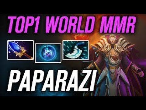 Paparazi • Invoker • TOP 1 WORLD MMR — Pro MMR Gameplay Dota 2