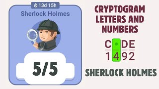 Cryptogram Sherlock Holmes Event Solution |  Chapter 5/5