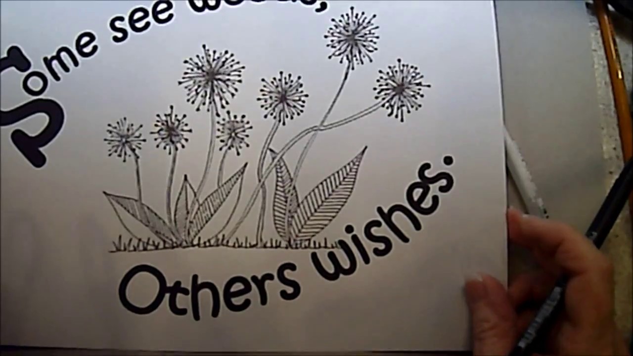 Dandi Tangle Pattern Lesson #159