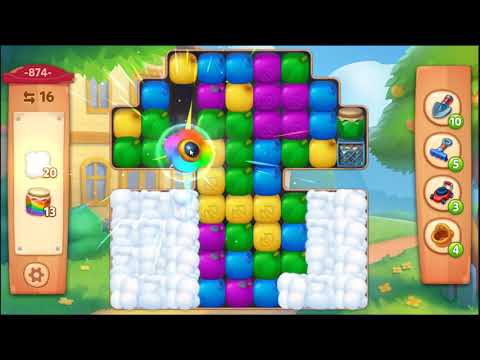 Farmscapes Level 874 - NO BOOSTERS 🌻🚜🐔 | SKILLGAMING ✔️