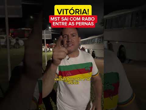 Os bandidos foram colocados para correr e já estão se retirando do local que não lhes pertence.