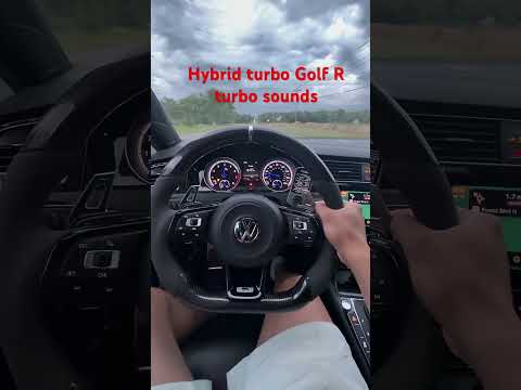 Golf R hybrid turbo tease.. hehe WOT next