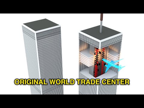 Inside Twin Tower's Structure and the 911 Attack -  Original World Trade Center