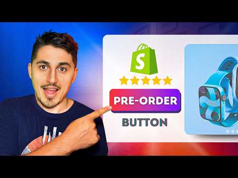 How To Set Up Pre Orders On Shopify | NO APP (HORIZON Free Tutorial)