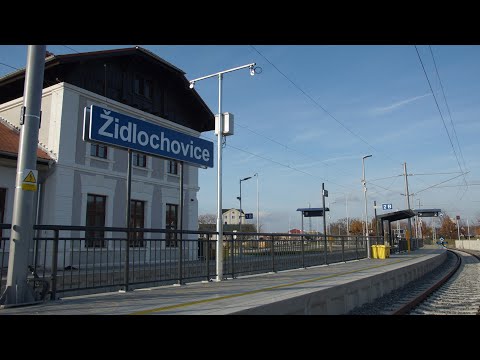 Zmrtvýchvstalé židlochovické nádraží očekává příjezd prvního vlaku