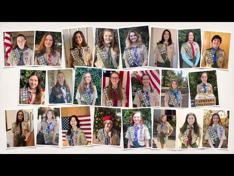 2021 GGAC Inaugural Female Eagle Scouts Recognition