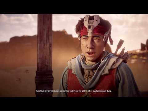 Horizon Zero Dawn Walkthrough Gameplay Part 15 - The Glinthawks (PS4 PRO Gameplay)