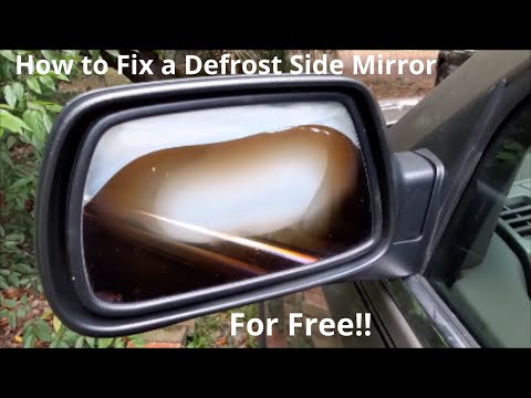 YouTube video about: Why does my rear view mirror turn blue?