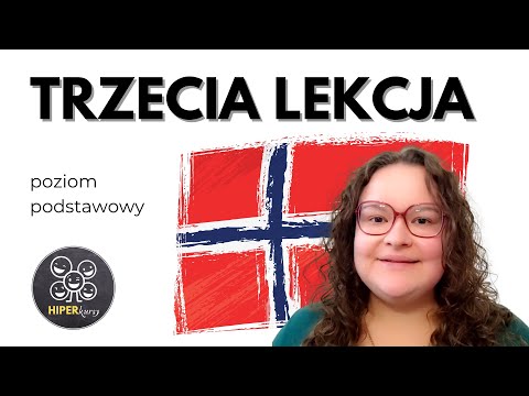👩‍🏫Kurs norweskiego lekcja 3:  czas teraźniejszy, dni tygodnia | Norweski dla początkujących