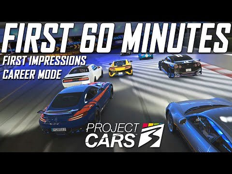 Project CARS 3: First 60 Minutes of Gameplay [First 8 Events & Championship] Career Walkthrough