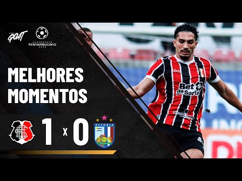 SANTA CRUZ BATE VITÓRIA-PE E ASSUME MOMENTANEAMENTE A PRIMEIRA COLOCAÇÃO DO PERNAMBUCANO!