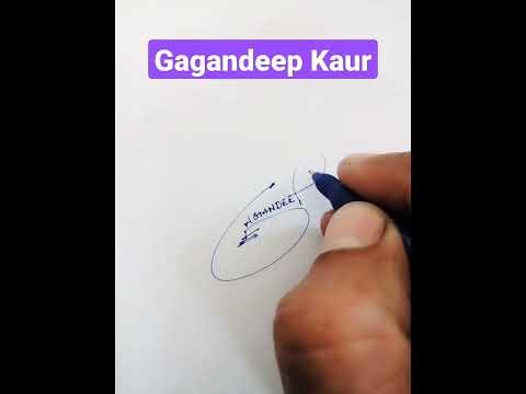 Gagandeep Kaur Name Signature Request done