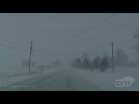02-27-20 Adams, NY Blizzard Conditions