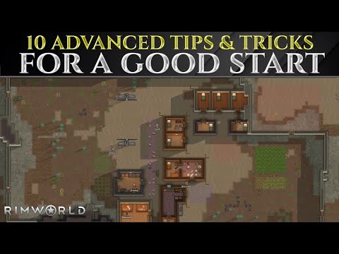 10 Pro TIPS For AN EASY START 2025 - Rimworld 1.6 Beginners Guide