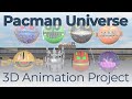 PACMAN WARS ROBOT VS MONSTER IN PACMAN BATTLE ARENA Pacman Monsterpacman Pacmanvspacman
