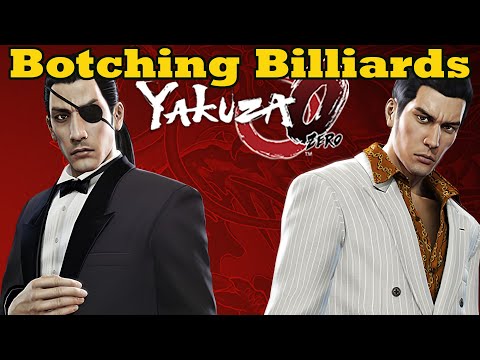 Fino Forgets How to Play Pool - Yakuza 0