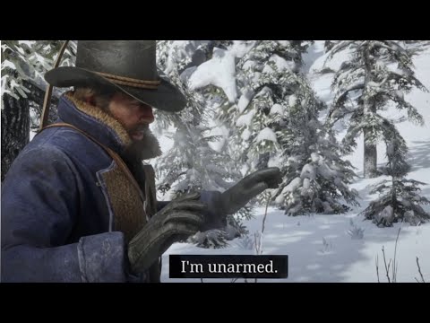I’m  unarmed-