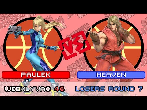 WeeklyVac 46 - SSBU - Paulek (Zero Suit Samus) vs Heaven (Ken)