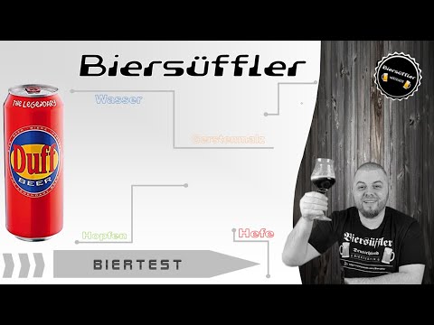 Biertest - Duff Beer