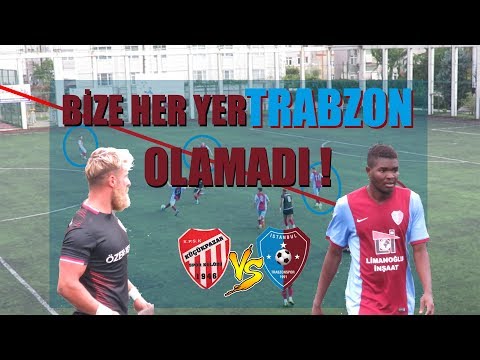 KÜÇÜKPAZAR - İSTANBUL TRABZON  1. AMATÖR LİG MAÇ ÖZETİ