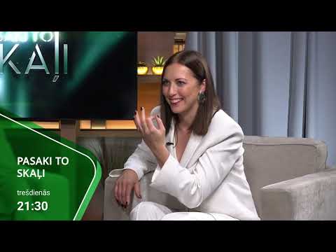 "Pasaki to skaļi" studijā Madara Botmane un Aija Vītoliņa