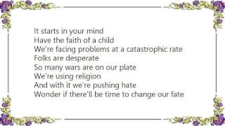 Lenny Kravitz - The Faith of a Child Lyrics