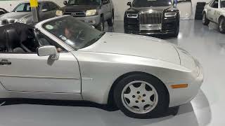 1990 Porsche 944 S2 Cabriolet Cold Start