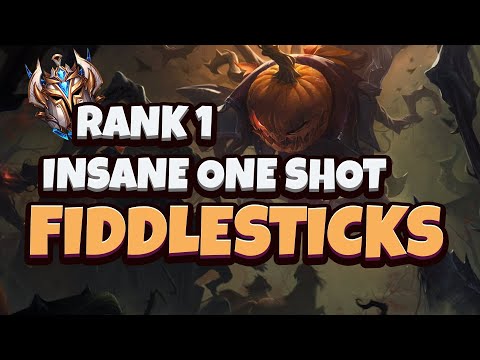 Wild Rift | ONE SHOTTING EVERYONE WITH FIDDLESTICKS | Rank 1 Challenger Fiddlesticks Gameplay