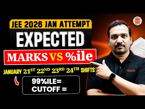 JEE Main 2026 (Jan Attempt) - Expected Cutoff 📊 | Marks vs Percentile #jee2026 #cutoff #kiransir