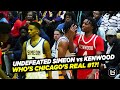 Chicago Public League Goes CRAZY! Kenwood Academy v UNDEFEATED SIMEON! Dai Dai Ames v Jalen Griffith