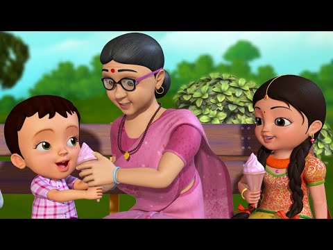 Am'mam'ma maku Ice Cream tisukurandi | Telugu Rhymes and Kids Video | Infobells