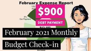 February 2021 Budget With Me | Mid-Month Check-in
