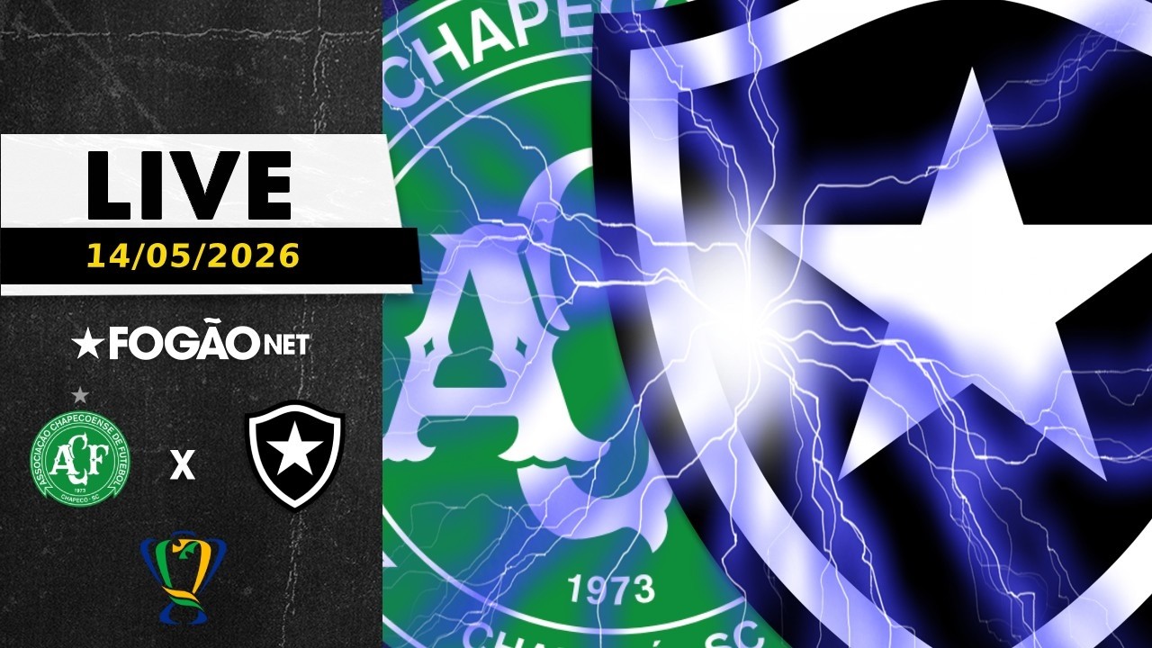 LIVE | Pré-jogo de Chapecoense x Botafogo pela quinta fase da Copa do Brasil; Durcesio renuncia
