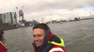 Near miss with a sailboat