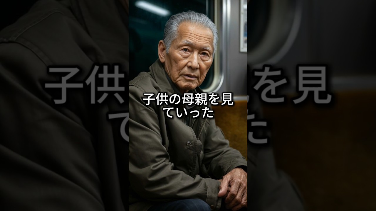 おじいさんの一言にスカッとしたｗ