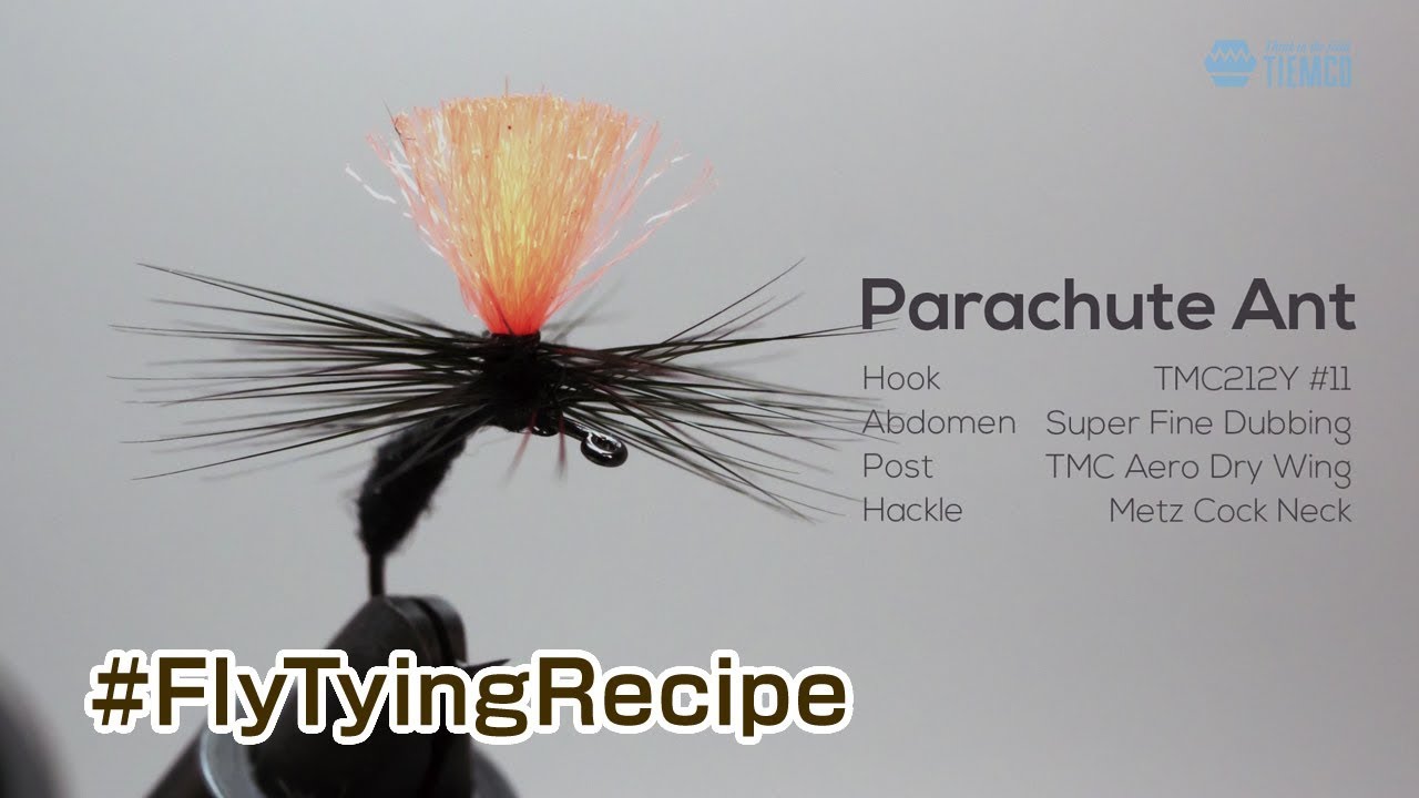 Fly Tying Recipe Parachute Ant