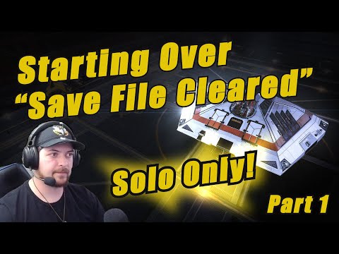Elite Veteran Starts Over Solo Part 1 - Elite Dangerous