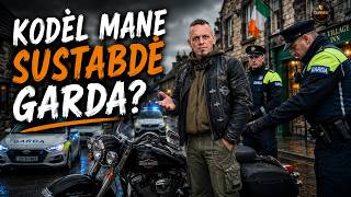 I Stopped for Bread... Ended Up Surrounded by Two Garda Patrol Cars! 🚔🏍️ | Ride to Loughcrew Cairns