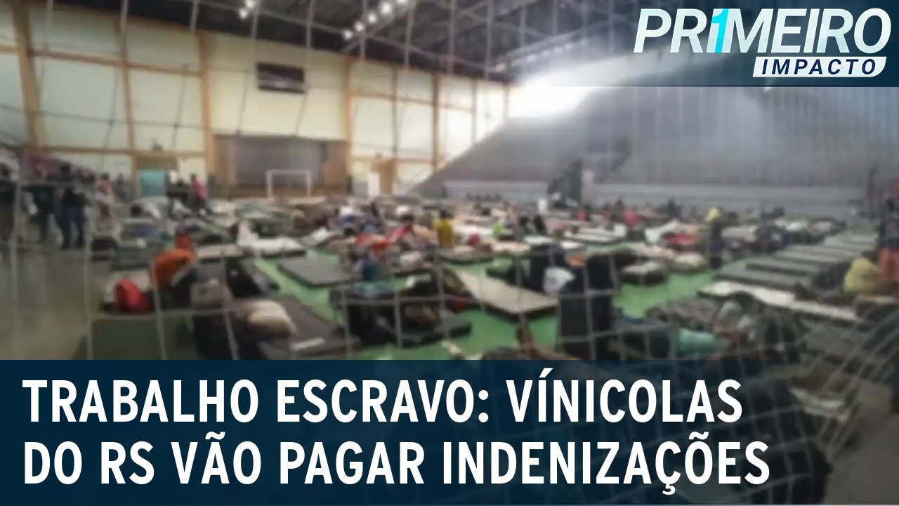 Trabalho escravo no RS: vinícolas pagarão R$ 7 milhões em indenização | Primeiro Impacto (10/03/23)