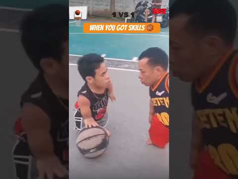 🏀 Which MIDGET is Better? #shorts #basketball #midgets #viral #skills #xgamesmode #jersey #1vs1