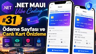 .NET MAUI ile Vibe Coding #31 | Fikirden Mobil Uygulamaya ~ Ödeme Sayfası ve Can